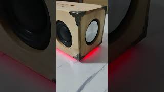 Hand diy speaker box