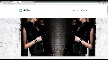 8 Myshop Opencart Theme - How to configure RTL and add the slider