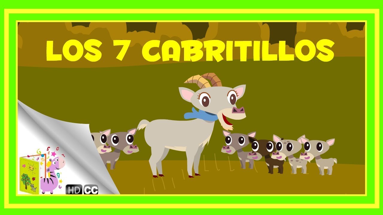 Cuentos Infantiles: Cuento clásico: los 7 cabritillos [En Español]