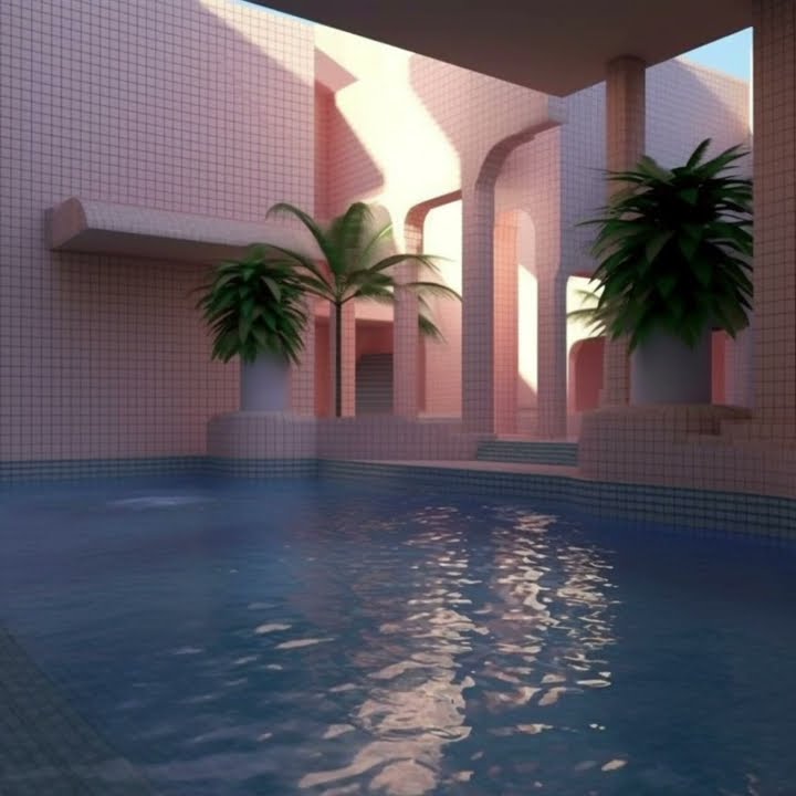 Poolrooms Ambience #poolrooms #relaxing #backrooms #liminalspace # ...