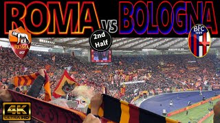 [4K] ROMA 1-3 BOLOGNA [2nd.Half]｜SERIE-A 23-24 MATCHDAY 313｜22/04/24 STADIO OLIMPICO