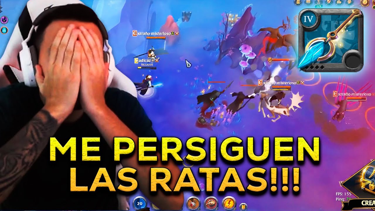 ME PERSIGUEN LAS RATAS!🔥 BUILD META GRITO GELIDO 🔥 Albion Online Español