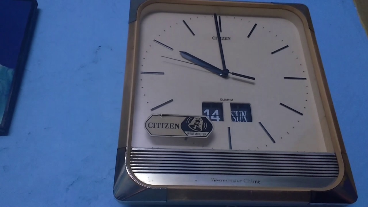 Spoh Citizen Westminster Chime Clock You Citizen Westminster Chime Clock
