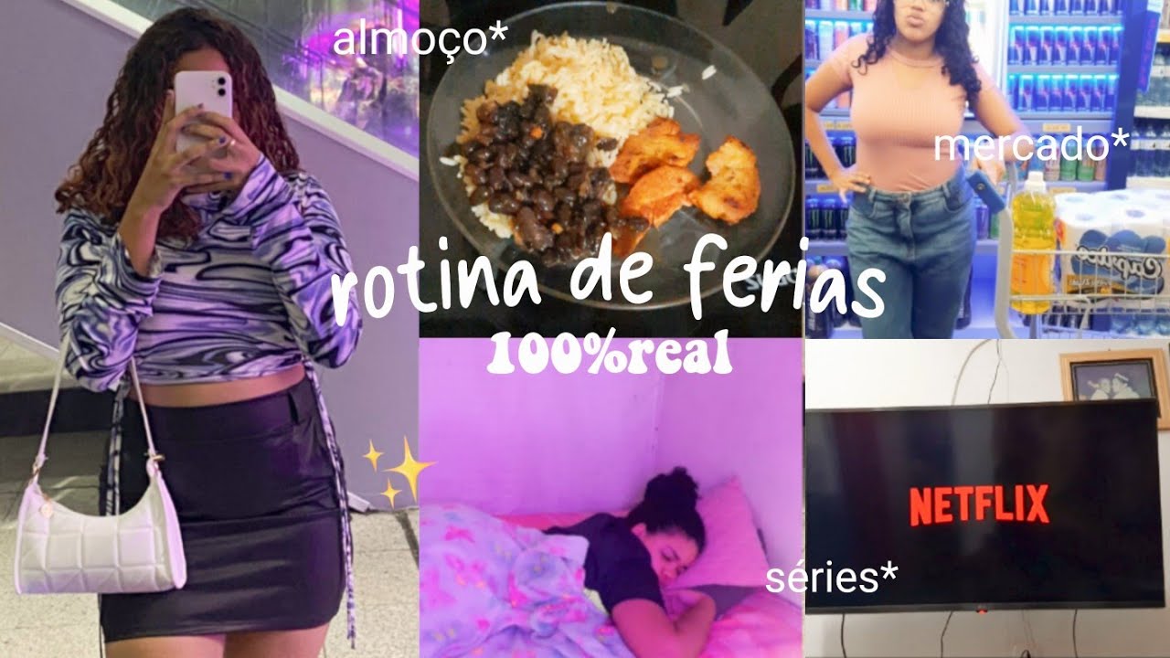 minha rotina de férias 100% real | ~mercado,almoço, comprinha da amazom, séries~ 🧚‍♂️