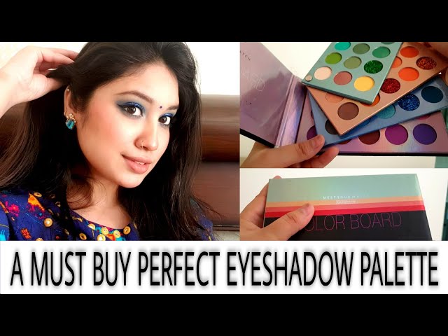 BEAUTY GLAZED EYESHADOW PALETTE FULL REVIEW AND FIRST IMPRESSION | HONEST REVIEW | V STYLE