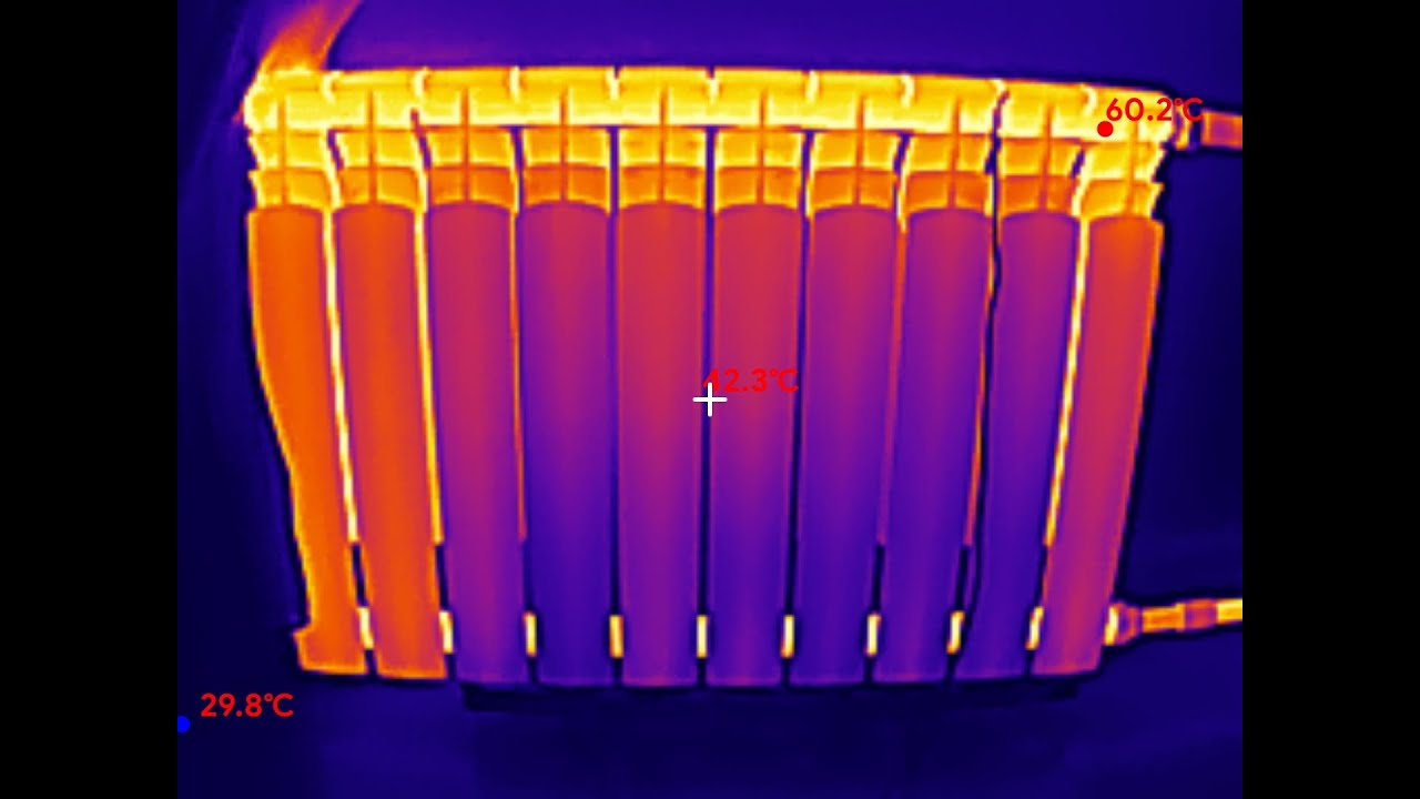 Вентиляторы под батарею + тепловизор!