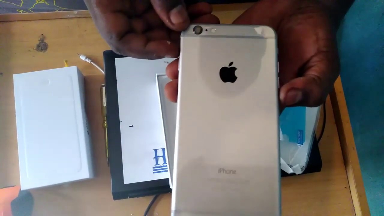 UnBoxing iPhone 6 plus Bought From  AliExpress