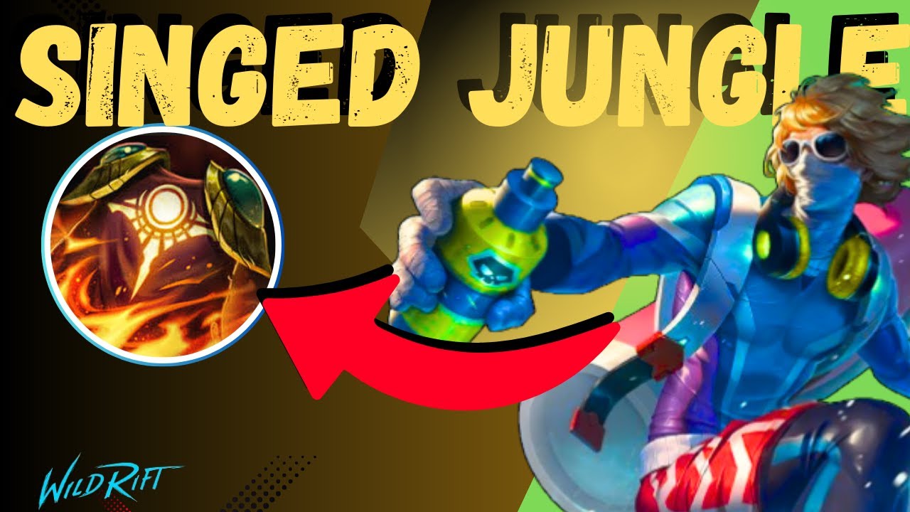 You only need Sunfire Aegis for Jungle Singed | Wild Rift