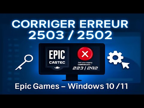 💻⚡ Corriger l’erreur 2503 / 2502 d’Epic Games sur Windows 10/11 !