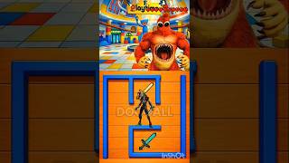 Poppy Playtime 5 Minecraft Sword Maze Battle: Prototype VS Chum Chompkins 😱 #shorts #mazechallenge