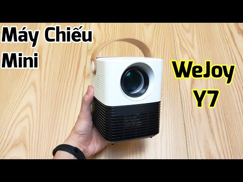 Video Máy chiếu Mini WeJoy Y7 giá 2tr8 trên Shopee : Khá ổn - youtube
