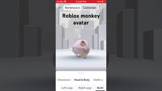 Roblox Monkey Avatar