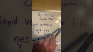 S3 & S4 Cardiac Murmurs #nursingstudent #nursingschool #nclex #nurse #nursing