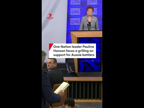 One Nation leader Pauline Hanson faces a grilling on support for Aussie battlers