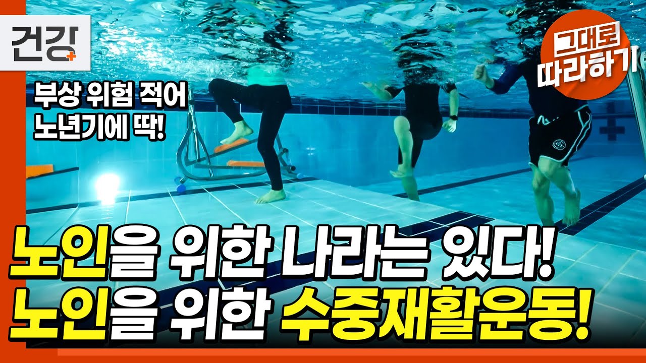 [#그대로따라하기] 노인을 위한 수중재활운동! | 귀하신 몸 - 39화 노인을 위한 나라는 있다, 노년내과 | 귀하신 몸 | #EBS건강