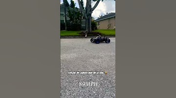 ARMMA OUTCAST 8s SPEED RUNS 💨💨 TESTING THE WATERS (CRASH AT THE END 🫣) #rccar #arrma #speedrun