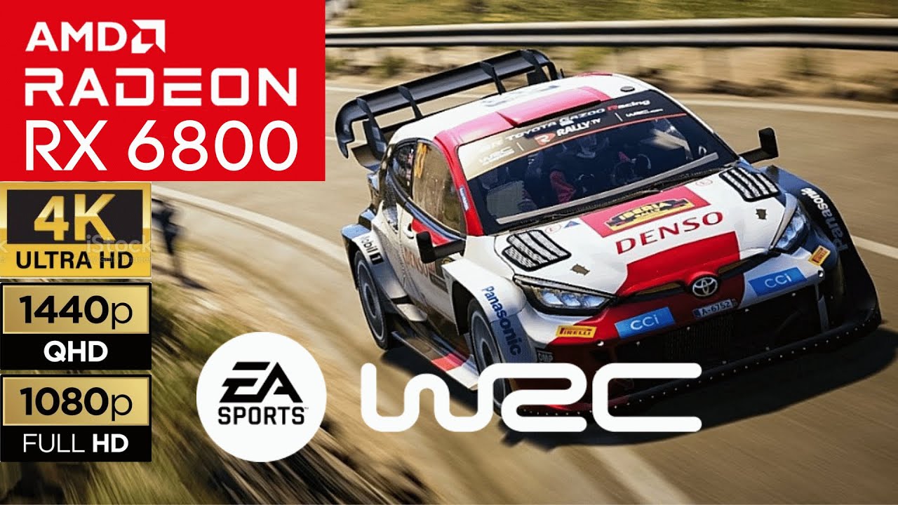 EA Sports WRC - RX 6800 + Ryzen 5 7600 | Ultra Settings - YouTube