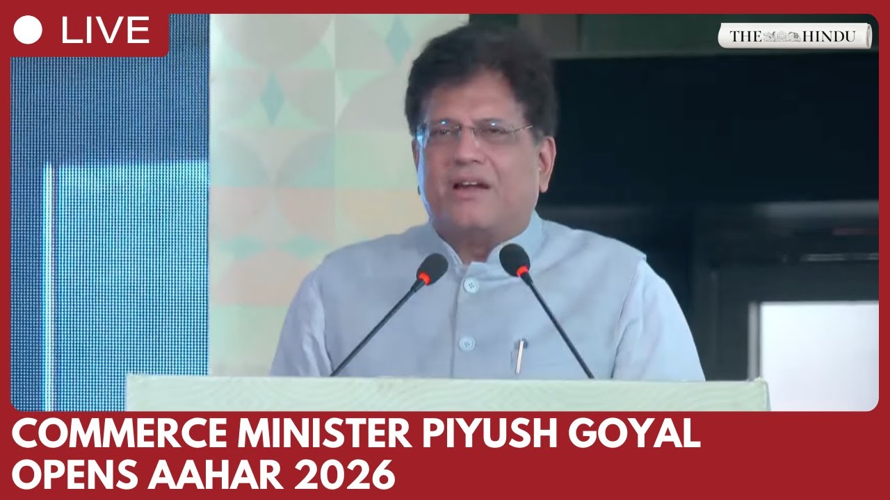 Piyush Goyal inaugurates 40th AAHAR – International Food & Hospitality Fair
