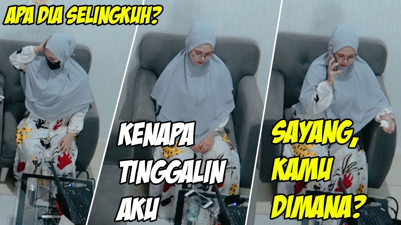 REAKSI ISTRIKU KETIKA PULANG KERUMAH AKU GAK ADA | Istriku Kehilangan :(