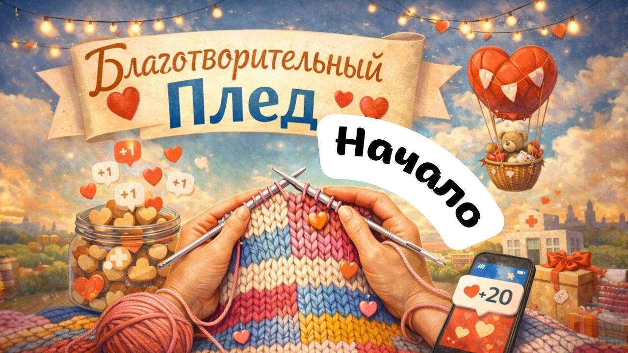 НАЧАЛО благотворительный плед