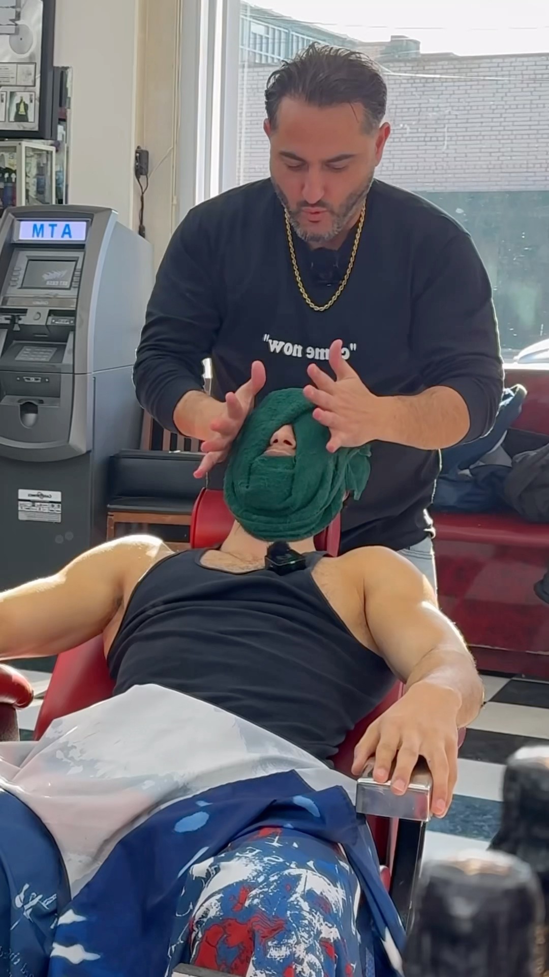 I did 30 pushups for this haircut