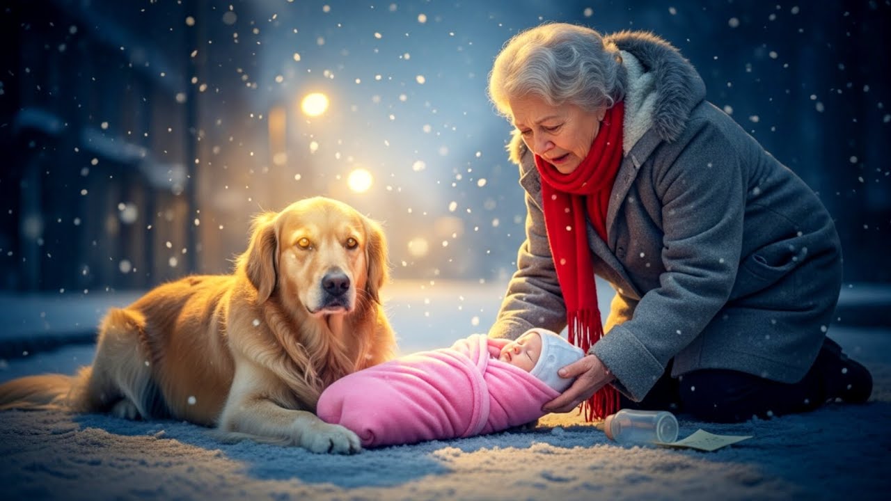 Золотистый ретривер спас брошенного на улице младенца | История чуда