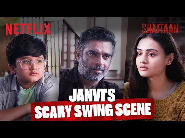 R Madhavan's Most TWISTED Command in #Shaitaan 😱 | Netflix India class=