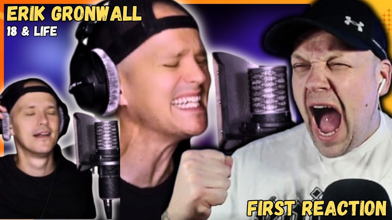 ERIK GRONWALL'S Cover Of 18 & LIFE Got Him HIRED By  SKID ROW!