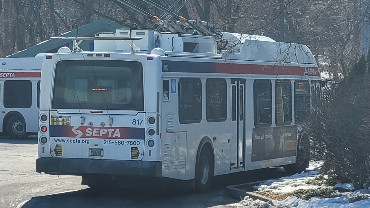 Septa bus route 66 #817 New flyer 2008 