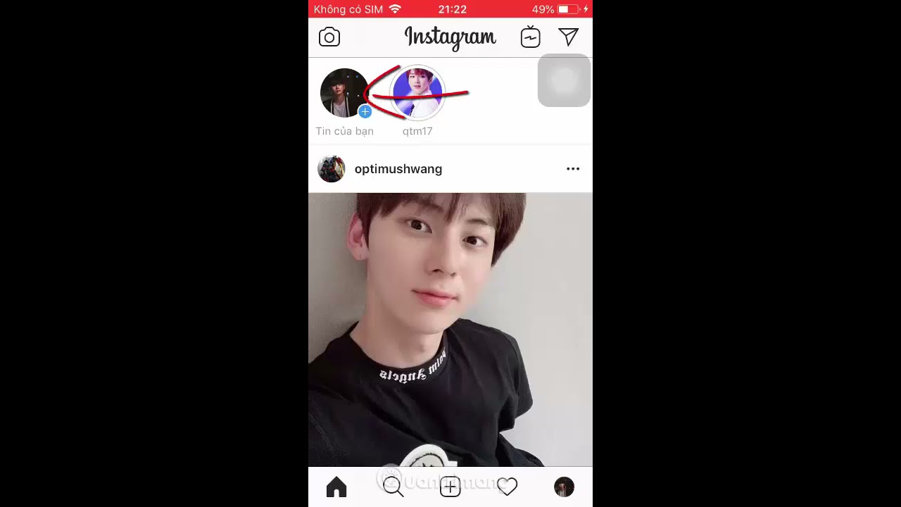 Cách chèn nhạc vào Instagram Stories - youtube