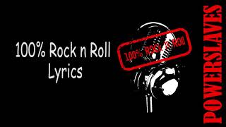 Download lagu 100 Rock n Roll Lyrics 100 Rock n Roll Lyrics