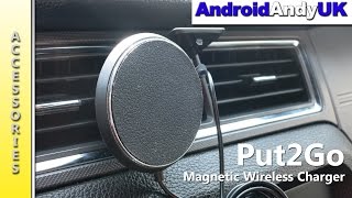 Put2Go Wireless Magnetic Car Charger Kickstarter