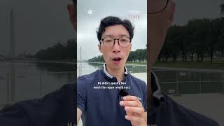 Repair problems at the Lincoln Memorial Reflecting Pool