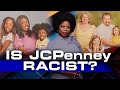 Jcpenny accused of being racist for featuring single black mom while the white one has a family