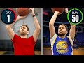 I trained like steph curry for 50 days to improve my shooting