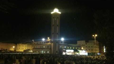 صلاة التراويح من مسجد الايمان للقارئ محمد قصطالي الليلة 5 من رمضان 1438- 2017