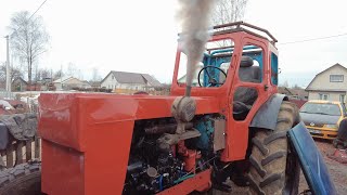 видео: Вторая жизнь для трактора Т 40АМ. Первый запуск после капиталки!!! картинка: Вторая жизнь для трактора Т 40АМ. Первый запуск после капиталки!!!