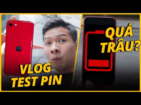 Video VLOG TEST PIN iPHONE SE 2020: TRỤ HẾT 1 NGÀY QUÁ ĐÃ!!! - youtube