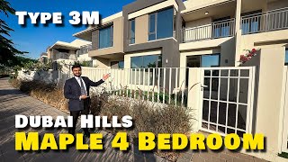 3 Bedroom Maple Townhouse 3M Type Walk Through - Dubai Hills Estate