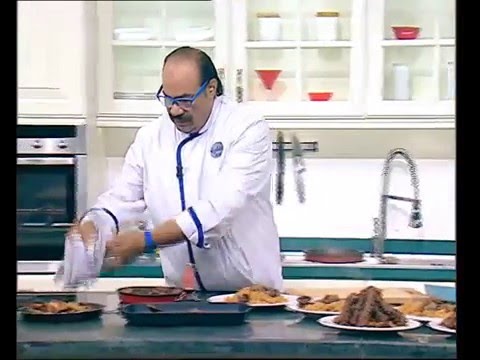 طريقة عمل ريش مشوية