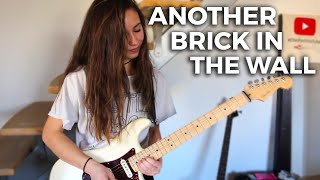 Video thumbnail of "Pink Floyd - Another brick in the wall solo (Cover by Chloé)"