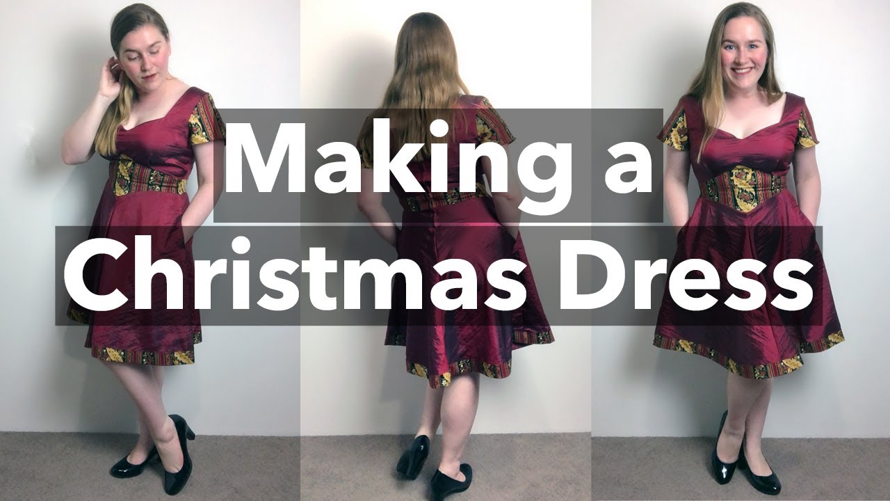 Making a Christmas Dress - 1940s/50s inspired look