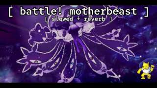 Battle Motherbeastshowdown Lusamine Slowed Reverb Pokémon Sunmoonultrasunultramoon