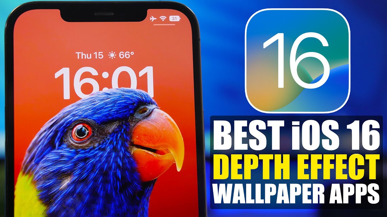 Best iOS 16 WALLPAPER Apps (Depth Effect Wallpapers) - YouTube