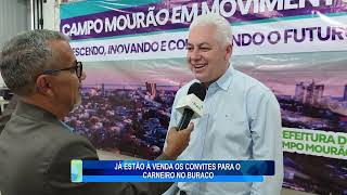 JÁ ESTÃO À VENDA OS CONVITES PARA O CARNEIRO NO BURACO