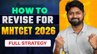 How to Revise for MHTCET 2026 | Complete Strategy by Ankush Sir #mhtcet2026 #mhtcetmaths