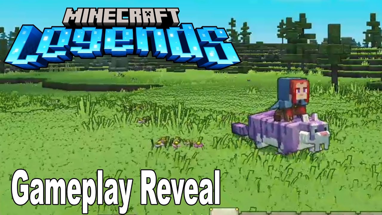 Minecraft Legends - Gameplay Reveal Minecraft Live 2022 [HD 1080P] 