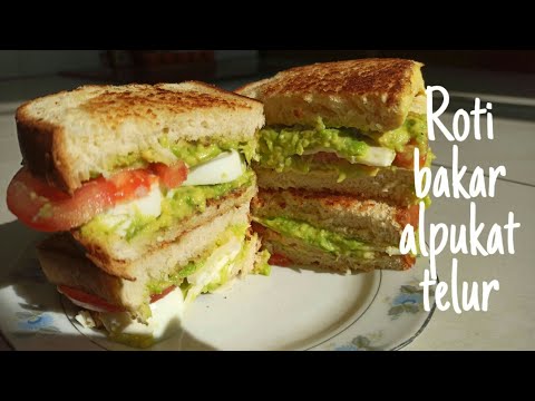 Video: Roti Bakar Alpukat Dengan Telur Rebus