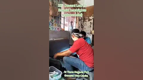 32" Devant Led Tv backlights replacement Cavite 09751238887