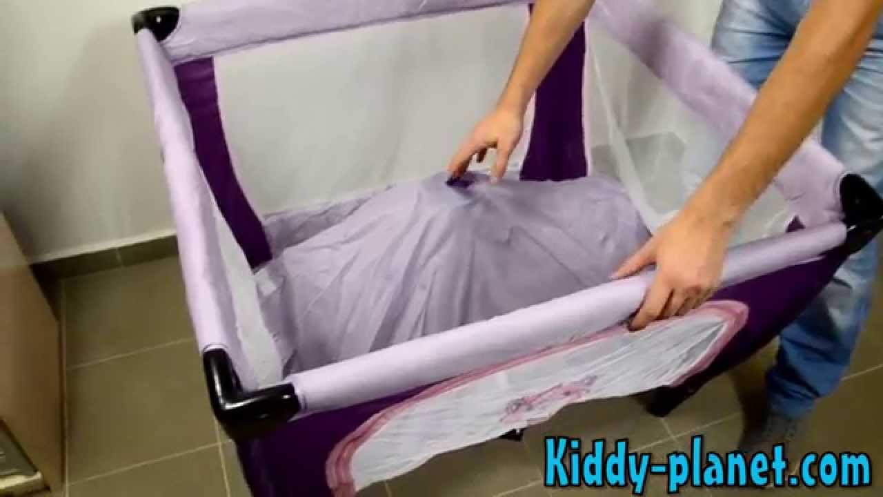 Как собрать манеж babyton